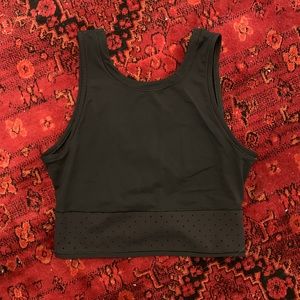 SOLD Lululemon high neck crop top
